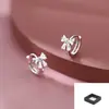 Pendientes de Aro Lisos con Pasador de Plata 925 para Mujer 2025 Nuevo Popular Diseño de Nicho Pendientes de Gama Alta Pendientes de Lujo Accesible