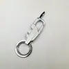 Llavero de metal para coche con cuchillo abridor de botellas multifunción cuchillo express colgante de llave llavero grabado láser