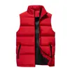 Chaleco Chaqueta de Algodón Acolchado Suelto Casual para Hombre Otoño e Invierno 2021 Nuevo en stock Cuello de Moda Chaleco de Algodón Engrosado Cálido