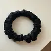 Ligas para el Cabello Suaves Versátiles de Alta Elasticidad No Dañinas Estilo Coreano, Cuerdas Suaves de Satén para el Cabello, Bandas Elásticas con Acabado de Alta Gama, Ligas Gruesas para el Cabello