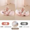 Almohada de apoyo para bebé, entrenamiento para levantar la cabeza, almohadilla inclinada anti-regurgitación, almohada para gases, artefacto de alimentación para recién nacidos, práctica para bebés