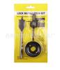 X Conjunto de Brocas Abridoras de Furo para Marcenaria 3 Peças Placa Fina de Madeira Placa de PVC Broca para Fechadura de Porta Conjunto de Brocas Cruzadas Venda Quente Transfronteiriça