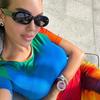 Gafas de Sol Modernas Retro de Marca Grande Europeas y Americanas Estilo Gafas de Sol de Color Tinta Versátiles y Modernas para Mujer Espejos Planos Anti-Luz Azul 9248