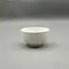 Luxo Acessível Escandinavo Tigela de Cerâmica Branca Pura em Relevo Tigela para Comer em Casa Tigela de Arroz Tigela Criativa Japonesa para Hotel Restaurante Tigela de Sopa