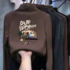 Camiseta interior de manga larga estilo caricatura para niños, nueva colección primavera/otoño/invierno, con forro polar, top térmico de manga larga para niños mayores