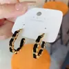 Pendientes de Semicírculo de Lujo Ligero de Nicho, Modernos y Versátiles, Pendientes de Cadena en Forma de C Estilo Popular de Influencer