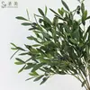 Galhos de Oliveira Artificiais Adereços para Fotografia Transfronteiriça Arranjo de Flores Decoração Montagem de Cena Galhos de Árvore Artificiais Plantas Decoração de Casa Transfronteiriça