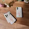 Anel de natação com padrão de concha sorveteira case adequado para capa de telefone Apple 17 iPhone 18 Pro Max desenho animado 16 cobertura total 15