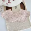 Ins Versión Coreana Bbn Nuevos Baberos de Algodón para Bebé Baberos de Doble Cara para Saliva Baberos Ruian Li Jie