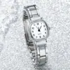 Reloj minimalista popular de moda transfronterizo para mujer con números, correa de acero, reloj de cuarzo para mujer estilo coreano, venta al por mayor de fabricante de relojes