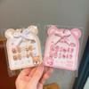 Calcomanías de uñas tridimensionales de dibujos animados para niños parche de uñas para niña pequeña armadura para bebé desmontable impermeable venta al por mayor de uñas