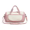 Bolsa de viaje transfronteriza, bolsa de viaje portátil, bolsa de gimnasio de gran capacidad, bolsa de fitness y yoga con separación de seco y húmedo, bolsa deportiva al por mayor