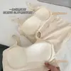 Nuevo chaleco térmico de cachemira en color básico para otoño e invierno con almohadillas en el pecho, versátil y suave, top de longitud extendida, camisola capa base