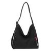 Bolso Tote de Pana para Mujer Gran Capacidad Versátil Bolso Cruzado Simple Mochila Escolar Estilo Coreano para Hombre Bolso de Hombro Deportivo