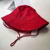 Sombrero de Pescador de Algodón Hyuna Sombrero para el Sol Verano Estilo Pastoral Ala Ancha Cordón Sombrero para Senderismo al Aire Libre Protección Solar Transpirable