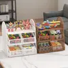 Caja de almacenamiento de piezas de bloques de construcción de gran capacidad, contenedor de almacenamiento de bloques de construcción y LEGO para niños, organizador de piezas de bloques de construcción LEGO