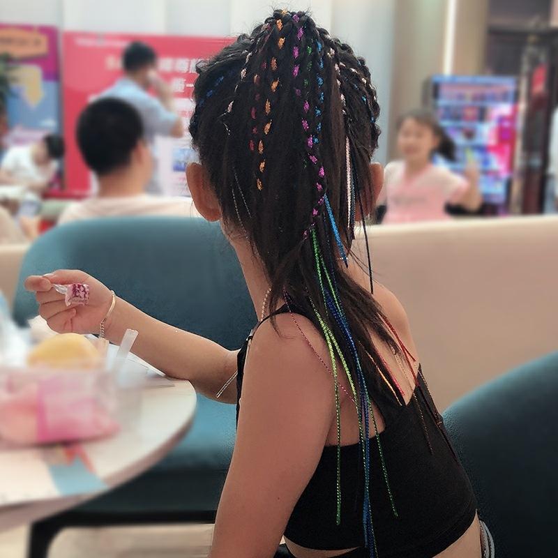 儿童彩色编发绳