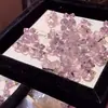 Brincos Super Fada Rosa Cristal de Açúcar Tridimensional 2025 Novo Design de Nicho Brincos com Pino de Prata Brincos Elegantes para Mulheres