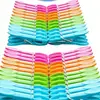 Pinzas de plástico para ropa, pinzas de plástico a prueba de viento, pinzas de plástico para viaje, bolsa de red para secar ropa, pinzas de plástico a prueba de viento para ropa interior, pinzas para ropa de uso fácil
