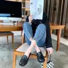 Zapatos de piel para mujer con diseño único, colección otoño 2026, piel suave, mocasines cómodos sin cordones de suela plana para trabajadores de oficina