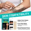 Kit Corretivo para Tatuagem Correção Temporária para Imperfeições da Pele Tom de Pele Desigual Textura em Creme Seca Lentamente À Prova de Suor