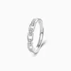 Anillos de Pareja Minimalistas de Estilo Coreano Entrelazados con Diseño Único, Anillos Versátiles Minimalistas de Lujo Unisex