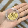 Pegatina para Teléfono Móvil de Oro Puro 999 2 Mg Dios de la Riqueza Caqui Ruyi Talismán de Paz para Atraer Riqueza y Hacerse Rico Regalo Popular Fabricante Venta al por Mayor