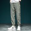 Verano 2024 Nuevo Pantalón Casual de Secado Rápido para Hombre Holgado Talla Extra Pantalón de Trabajo Delgado Pantalón Rush Seda de Hielo Pantalón Deportivo