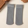 Directamente del fabricante: Calcetines hasta la pantorrilla, Calcetines holgados, Calcetines térmicos unisex, Calcetines de nieve acanalados de algodón y cachemir, Forrados de felpa