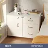 Mesa de noche móvil, simple y moderna, para uso doméstico en el dormitorio, almacenamiento junto a la cama, mueble pequeño móvil, armario de almacenamiento, armario de almacenamiento simple
