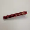 Acessório de Cabelo Presilha Az em Cores Doces Transparentes com Bordas Desfiadas, Esquema de Cores Dopamina Básico Estilo Ins