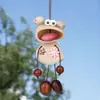 Colgantes de Muñeca de Cáscara de Nuez Terminados DIY Hechos a Mano Amuletos para Bolsos de Muñeca de Vaina Campanillas de Semilla Natural Adornos Venta al por Mayor