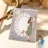 Paquete de Pegatinas Chica Salsa de Tomate Serie Diario de Sueño Ligero Estilo Dibujado a Mano Curativo Pegatinas Decorativas DIY 6 Diseños