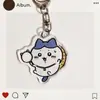 Llavero Colgante de Acrílico Chiikawa Usagi Hachiko Regalo para Mejor Amigo Estudiante Dibujo Animado