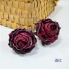 Floco de neve rosa borda grande queimada Rosa Salão de Casamento arco coluna layout viga guirlanda arranjo de flores borda de cozimento artesanato