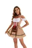 Ropa de Fiesta de Disfraces de Halloween Disfraces de Cosplay Disfraces de Escenario Vestido de Chica Cervecera