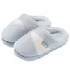 Pantuflas de algodón para mujer para otoño e invierno 2026, nuevas pantuflas cálidas de felpa con suela gruesa antideslizante para interiores en casa para mujer