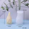 Muñeca sin rostro Enanos Molde para velas DIY Epoxi Anciano sin rostro Piedra expandida para aromaterapia Molde de yeso