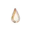 En Stock Fábrica Al por Mayor Forma de Semilla de Girasol Gota de Agua Pedrería Punta Trasera Irregular Cristal de Vidrio Pedrería Accesorios para Teléfono Zapatos Bolsas Manualidades
