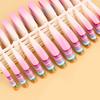 [Gran Venta Especial] Transfronterizo Europeo y Americano Más Vendido Multicolores Degradado Extra Largos Uñas de Ballet Uñas Postizas Manicura Productos Terminados