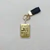 Colgante de la Fortuna de Oro Puro 999 Llavero de Oro Colgante para Coche Regalo para Amigos y Familiares Regalo Atractor de Riqueza Disponible para Venta al por Mayor