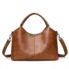 Bolsa de Mão Vintage Nova 2026, Bolsa Tote Patchwork Elegante e Simples, Bolsa Versátil de Ombro e Transversal para Mães de Meia-Idade