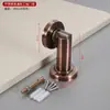 Aço inoxidável 304 sucção de porta anti-colisão batente de porta sucção magnética espessada forte magnético engenharia sucção de parede quarto preto dispositivo de sucção de porta de alta qualidade