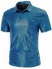 Camiseta POLO de Manga Corta para Hombre de Comercio Exterior Transfronterizo Camiseta de Lentejuelas Ropa Solapa Camiseta Brillante Camisa