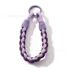 Nuevo Cordón Trenzado Simple Retorcido para Teléfono Móvil Bolso de Mano Cuerda para la Muñeca Cadena de Llaves Colgante Fuerte y Práctico Cadena Anti-Pérdida para Teléfono Móvil para Mujeres