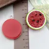 Frutas de Resina 3D Simuladas Juguetes de Comida Creativos Pulsera DIY Collar Llavero Colgante Accesorios de Joyería Lindos