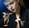 Broche Transfronterizo Nuevo de Alta Gama Lazo Insecto Flor Femenino Anti-Exposición Fijo Ropa Versátil Corsage