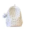 Nova mochila floral para mulheres, estilo ins coreano, mochila escolar fofa e doce para estudantes do ensino fundamental, mochila para o dia a dia