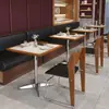 Mesas e cadeiras de restaurante estilo coreano, mesas de jantar feitas de lajes de pedra e azulejos cerâmicos, mesas e cadeiras comerciais para restaurantes, mesas e cadeiras estilo industrial, mesas e cadeiras para cafeteria