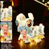Lanternas Novas do Festival do Meio do Outono de 2026, Lanterinhas Pequenas Iluminadas de Mão Estilo Chinês para Crianças, Lanternas de Palácio Hanfu, Adereços para Fotos